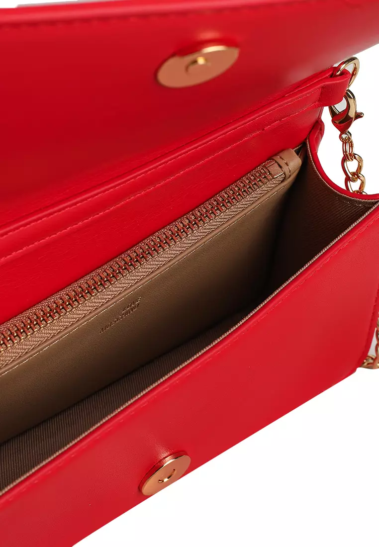 Quilted Embossed Crossbody Bag (nt)