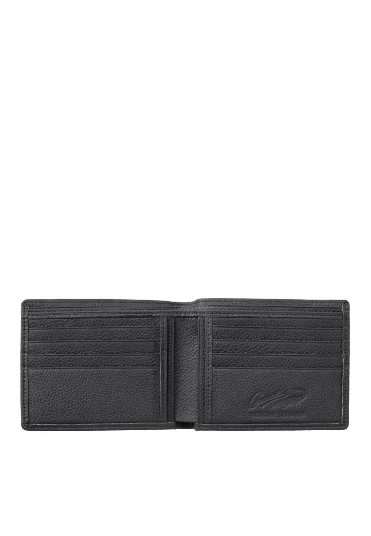 Crocodile 011CY Dompet Pria Men Wallet Leather Kulit - Hitam