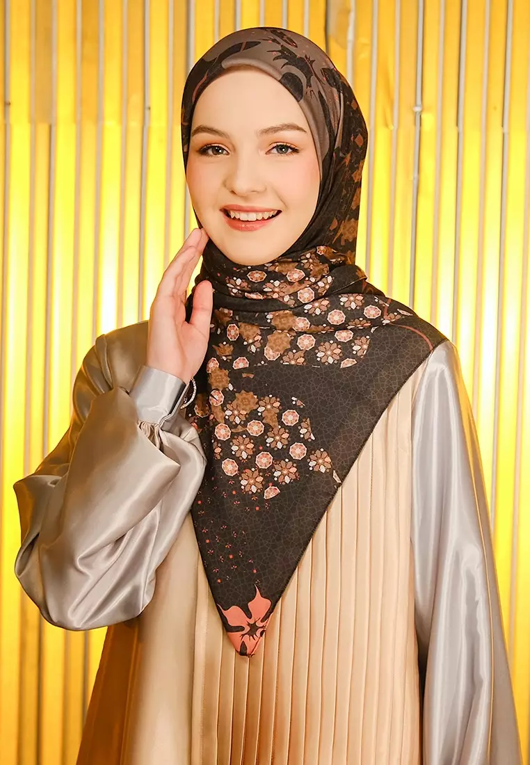 Alinea Printed Scarf | Hijab Segi Empat Motif
