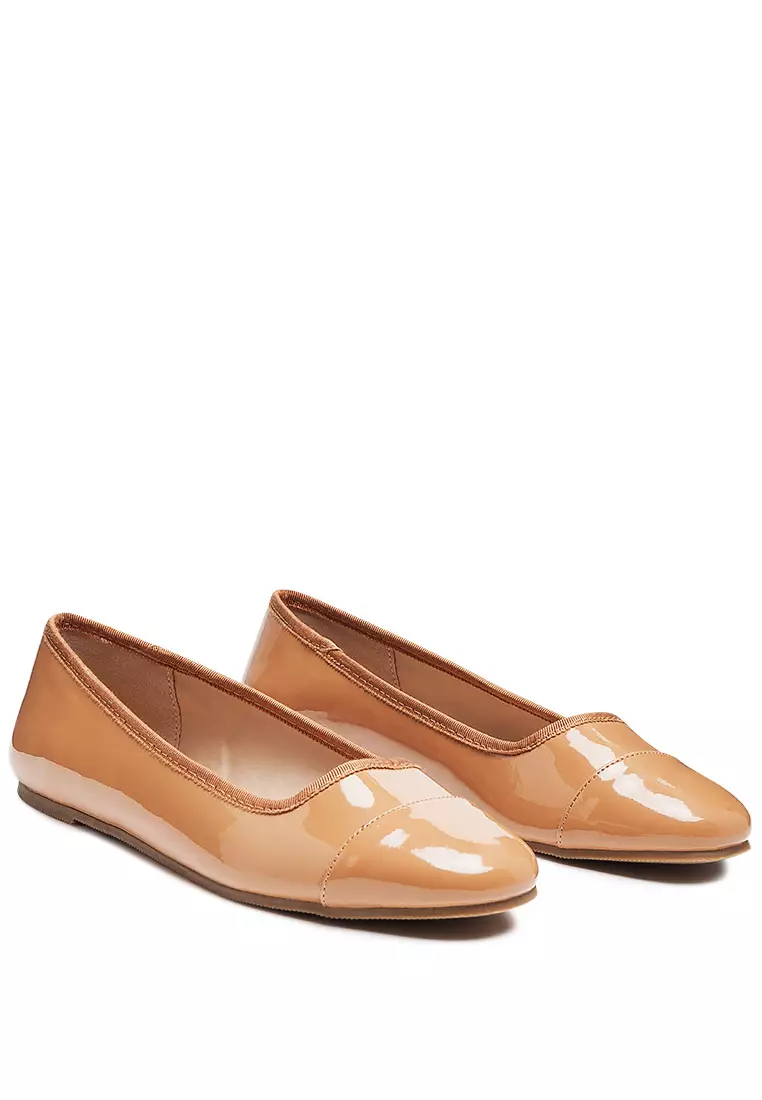 Buy London Rag Almond Toe Ballerina Flats in Maccliato 2023 Online