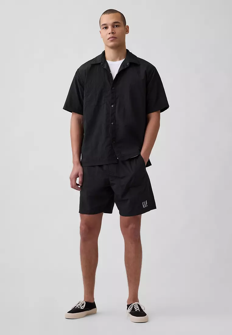 100% Nylon Boxy Shirt