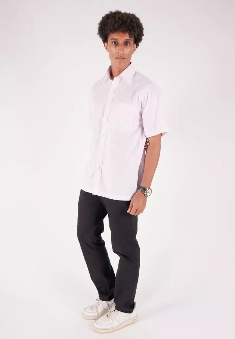 Kemeja Lengan Pendek Pierre Cardin Rotte Plaid