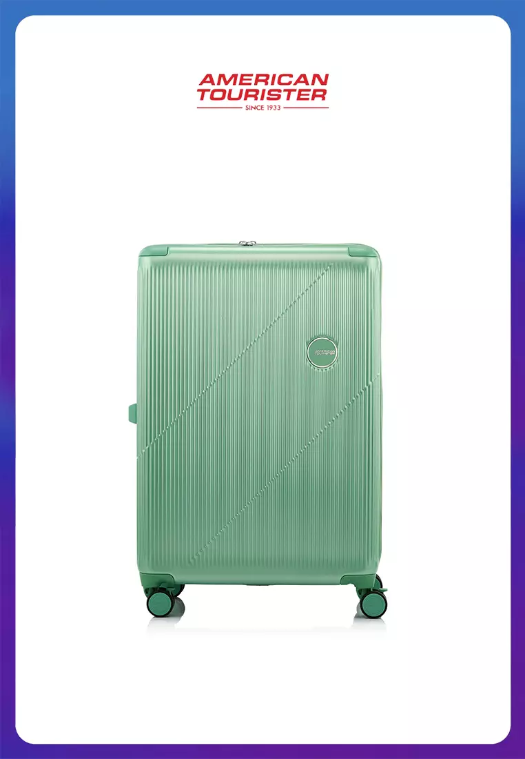 American Tourister Koper Hardcase Curvus Large 28 Inch TSA - Mint Green