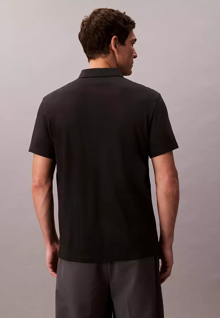 Pima Cotton Polo Shirt - Calvin Klein