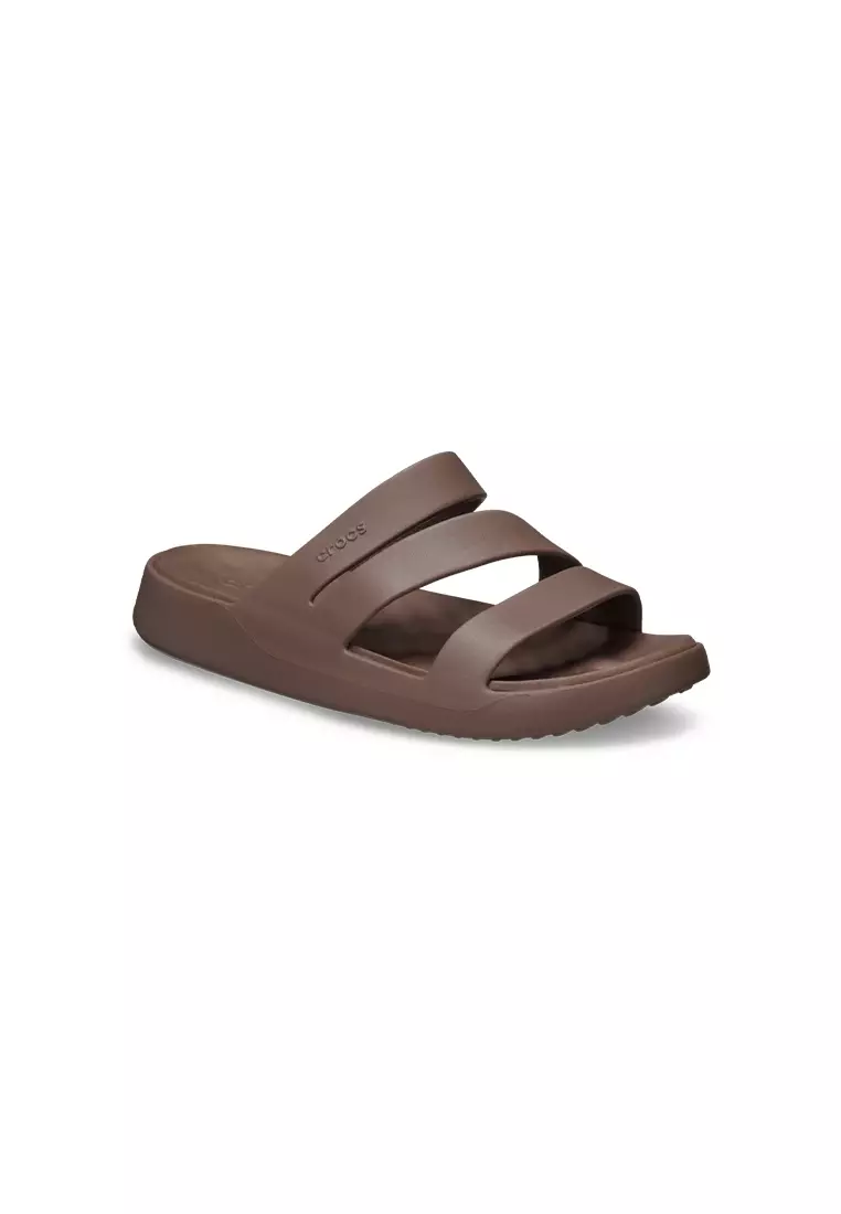 Discount on Crocs  shoes - SKU: Women's Getaway Strappy in Truffle