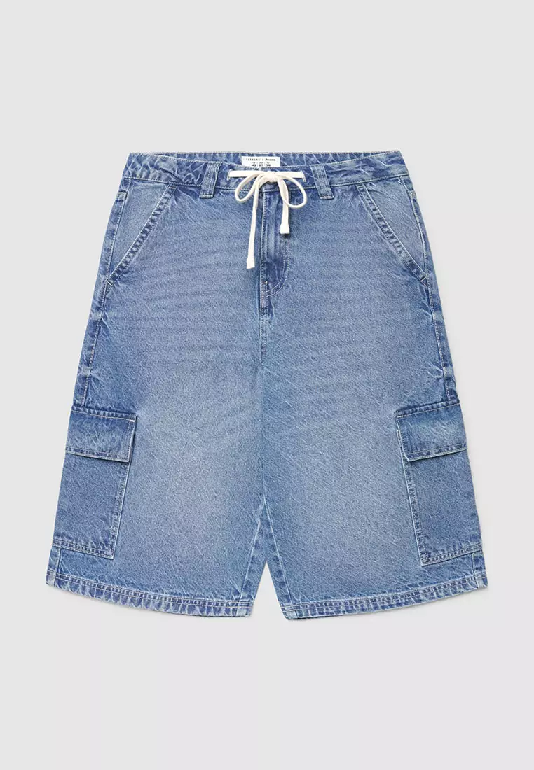 Women's Large Pockets Cargo Shorts