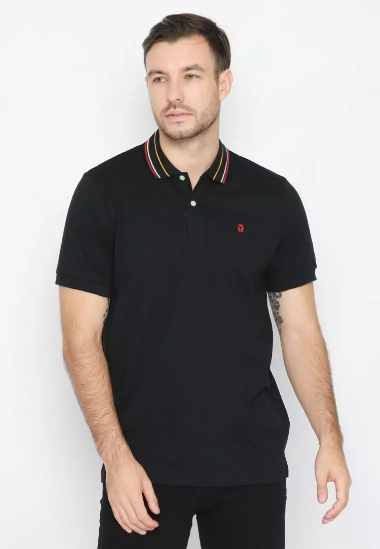 MATSUDA Kaos Polo Shirt Pria Kerah Ikoma