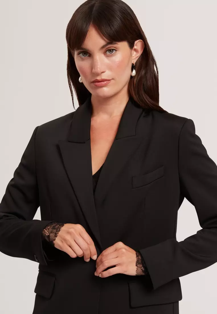 Buy TED BAKER INDRI Relaxed Tailored Ponte Blazer 2025 Online ZALORA