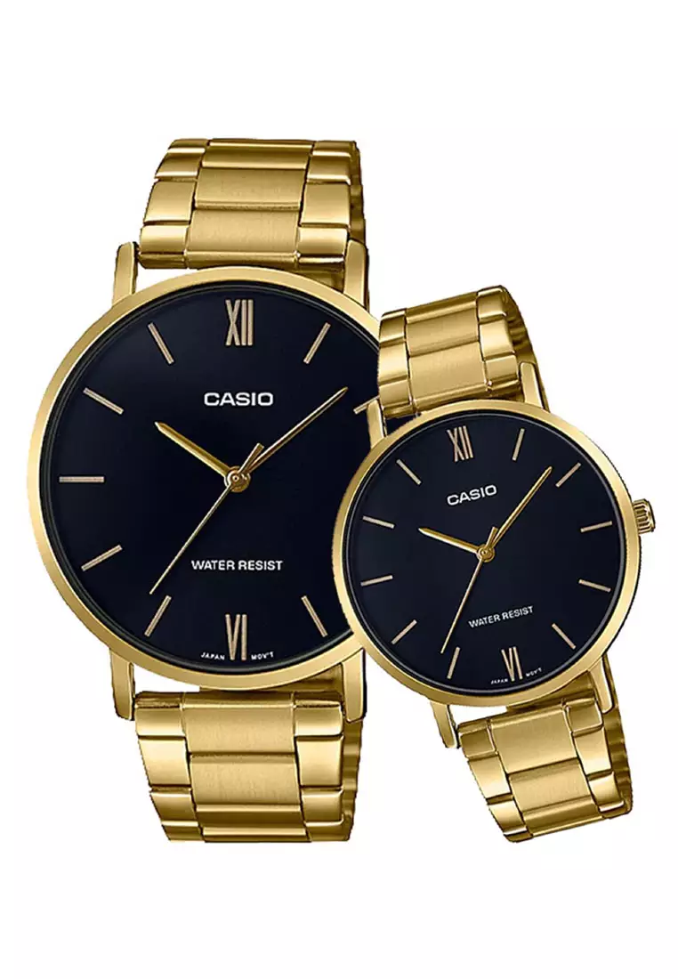 Analog Couple Watches COUPLE-VT01G-1B
