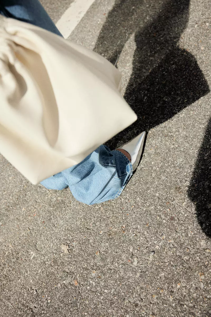 Rhinestone-embellished jeans