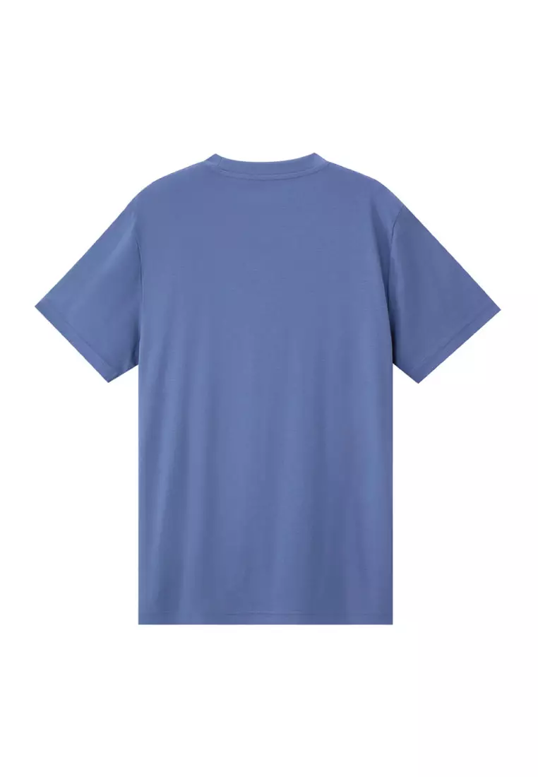 Men's Liquid Touch Short Sleeve Slim Embroidery Tee 01025802