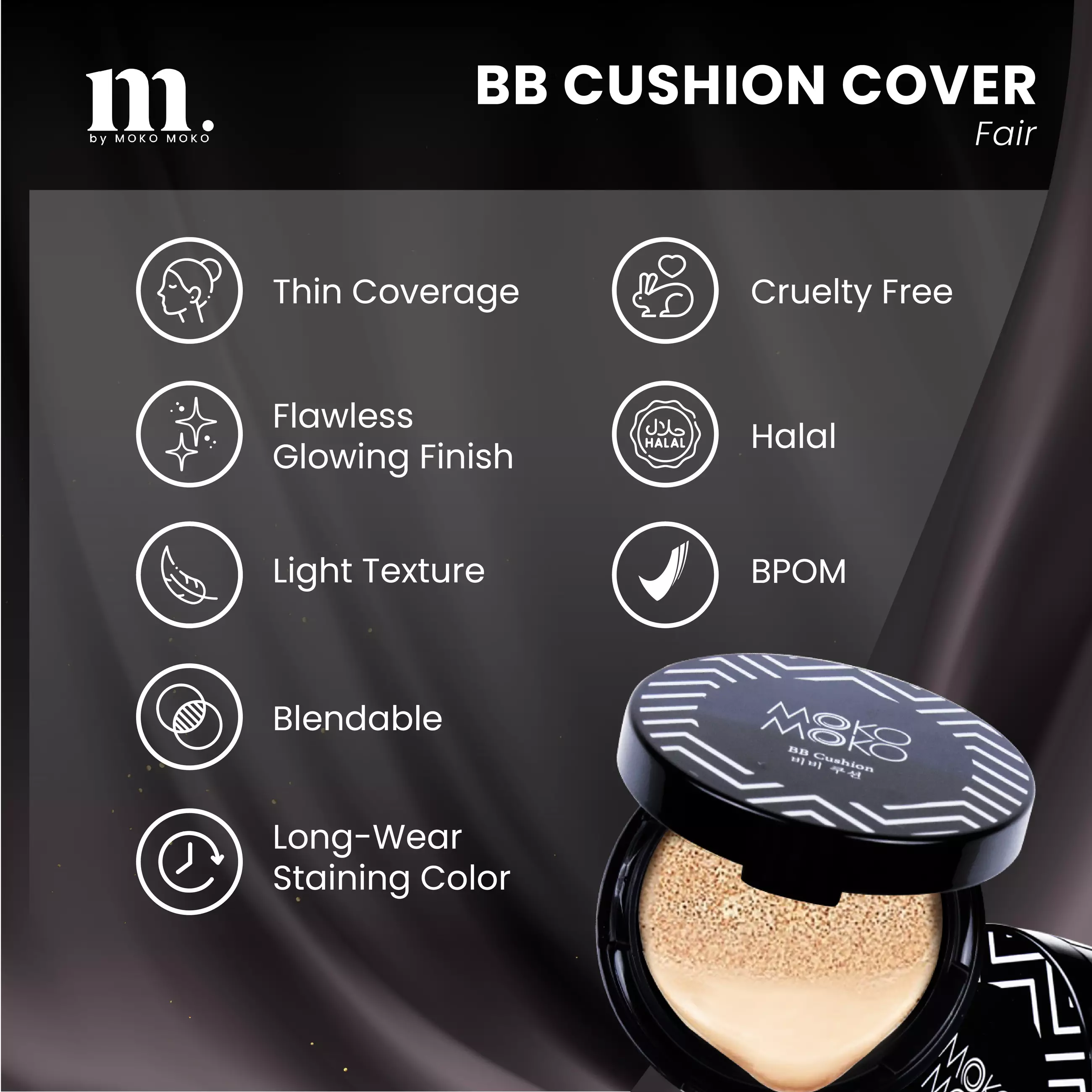 Moko Moko BB Cushion - Cover Fair