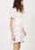 Maje white and multi Printed Jacquard And Ruffle Dress E8F5BAAB212118GS_3