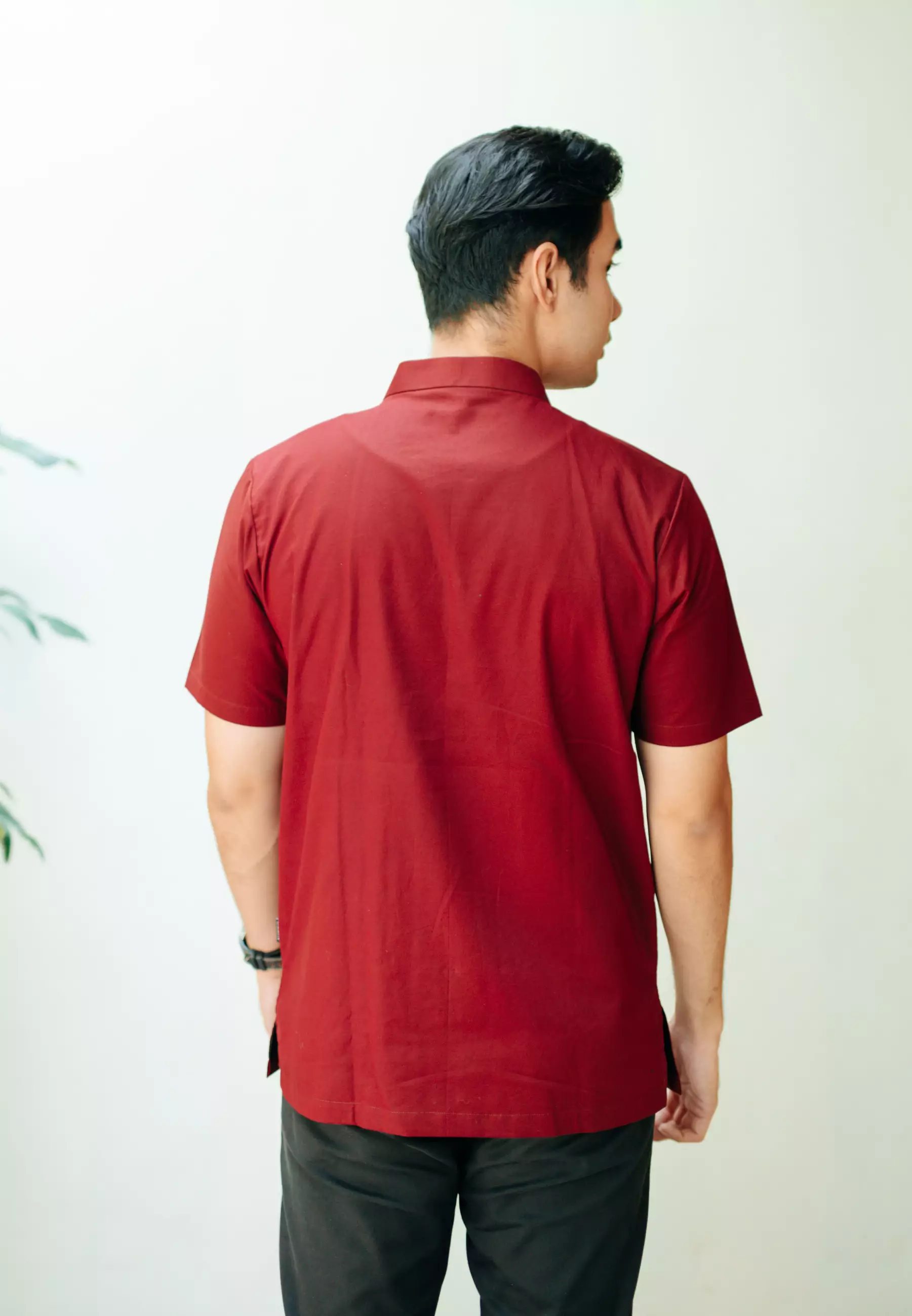 Hadinata Batik Koko Cap Pendek Furing Rafka