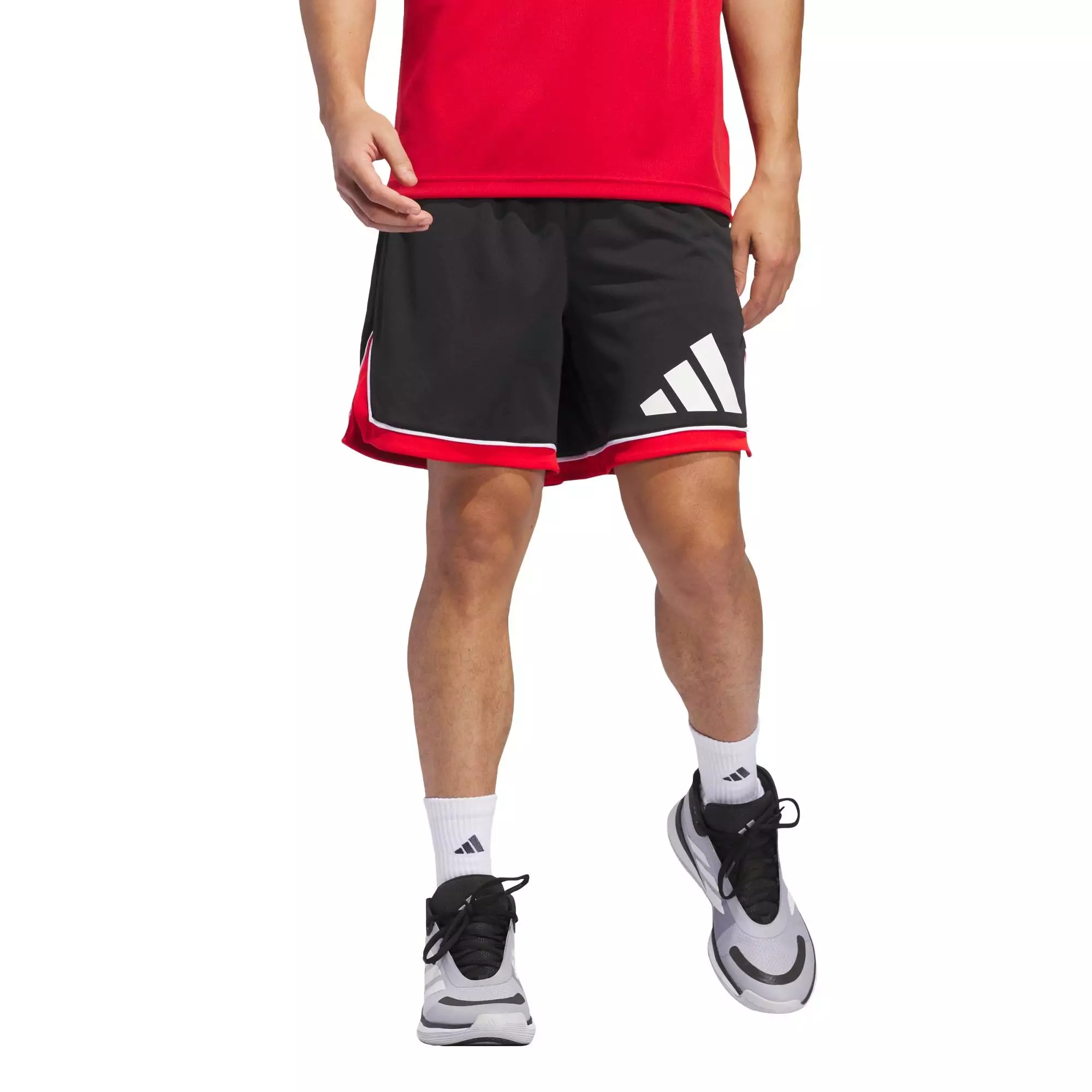 Buy ADIDAS Basketball Basketball Badge of Sport Shorts Men Black IM7897 ...