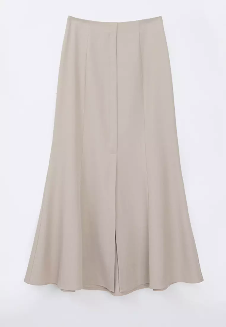 Flare Maxi Skirt