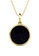 Her Jewellery black Caesar Pendant (Black) - Made with premium grade crystals from Austria 9B163ACA95D4D9GS_3