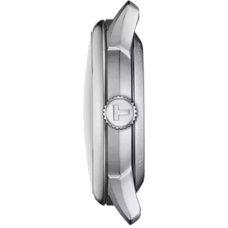 Jam Tangan Wanita Tissot T-Classic T139.207.16.111.00 Chemin Des Tourelles Powermatic 80 MOP Dial Red Leather Strap