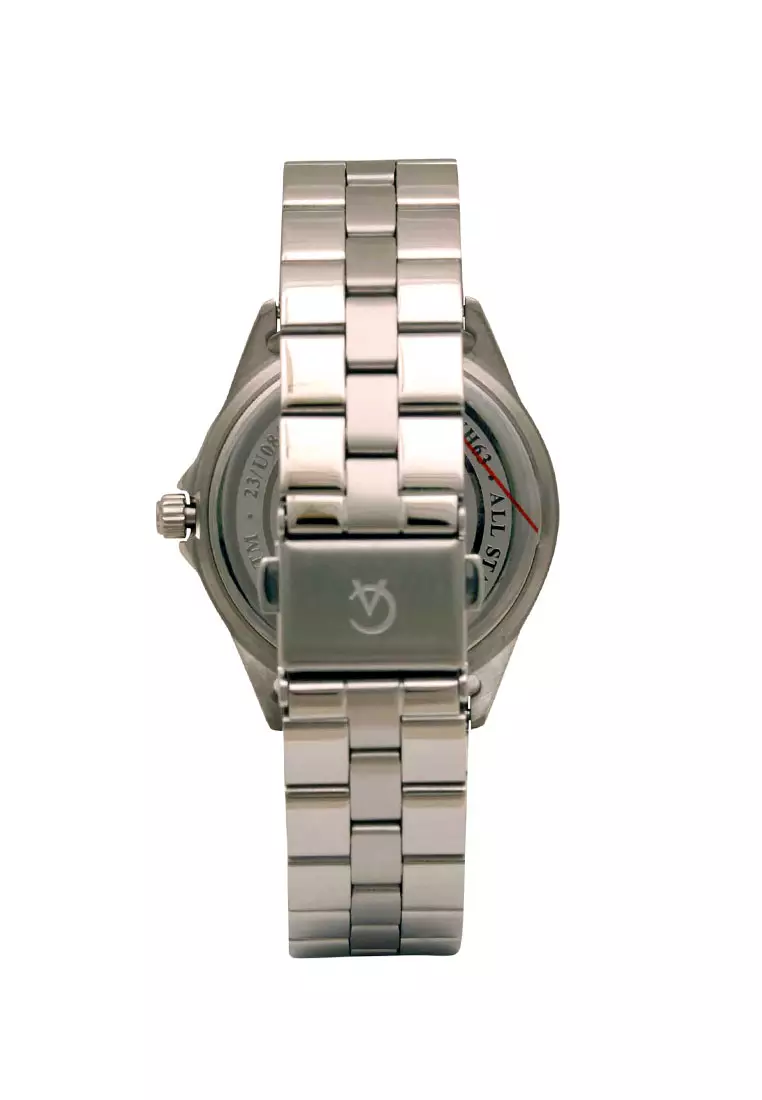 Alexandre Christie Jam Tangan Wanita - Silver Blue - Stainless Steel - 2947 BFBSSBURG