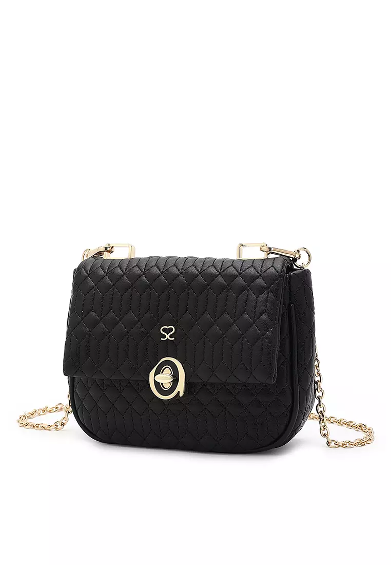 Quilted on sale side bag