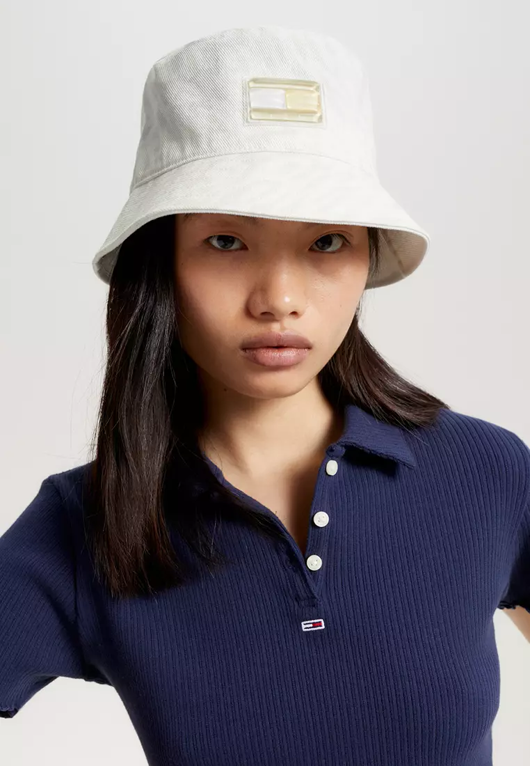 Buy Tommy Hilfiger Women s Bubble Logo Bucket Hat 2024 Online