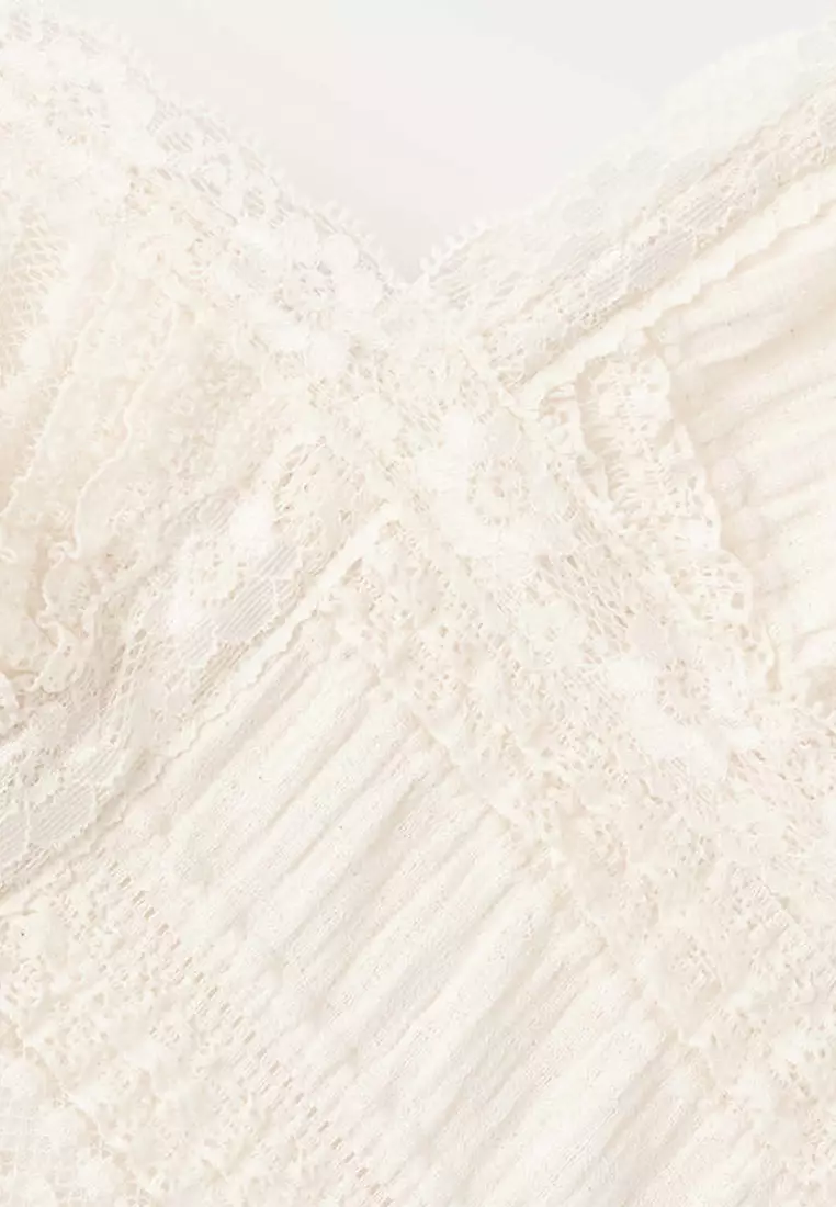 Asymmetric Lace Dress