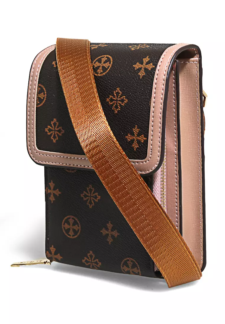 Tas Selempang Wanita Sling Bag Elegant Design Many Pocket Material Leather ORIGINAL