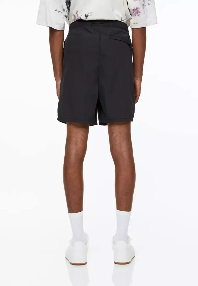 Acne nylon shorts new arrivals