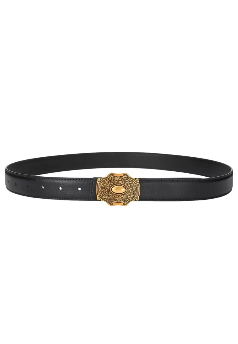 Vintage Engraved Belt