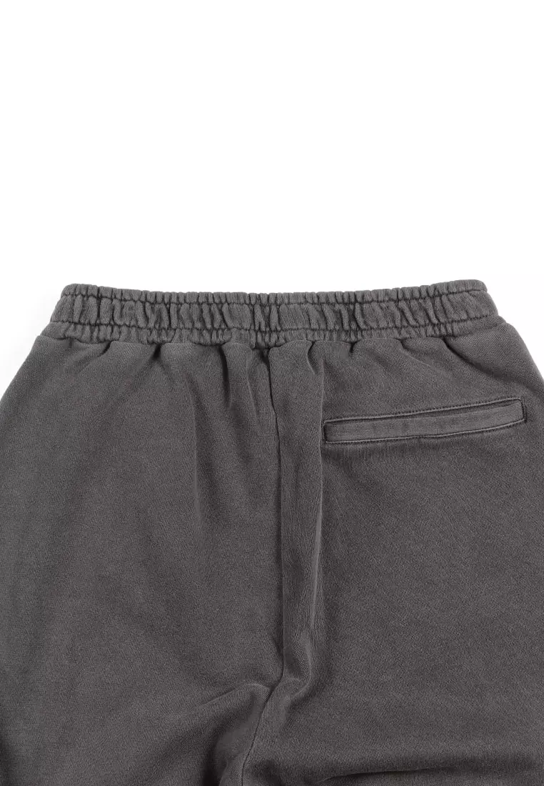 NE Wordmark Garment Dye Black Women Sweatpants