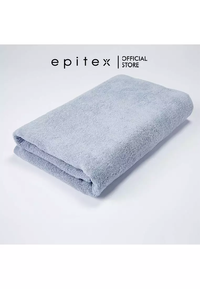 1pc 140cm X 70cm Long Fleece Bath Towel, Quick Dry, Durable And