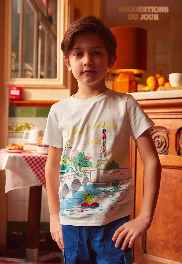 Ecru Dino T-Shirt