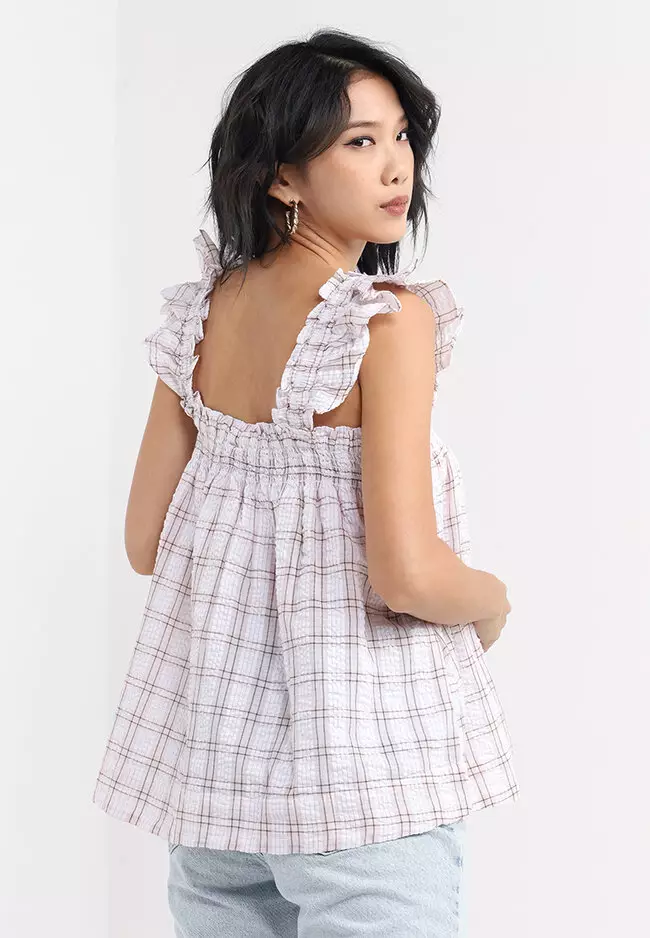 Topshop 2024 gingham dress