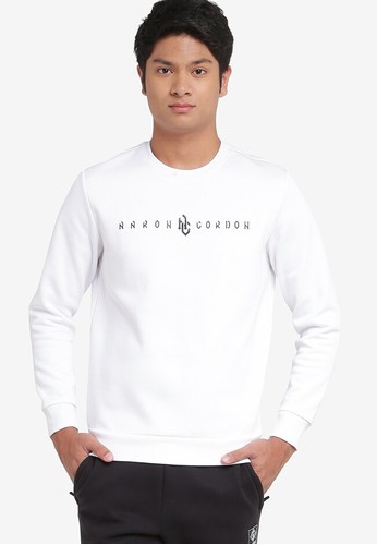 361° white Basketball Series Sweatshirt 2E3E3AA149AF14GS_1