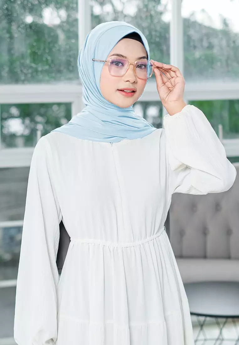 HIJAB INSTAN ZENYA - LIGHT BLUE