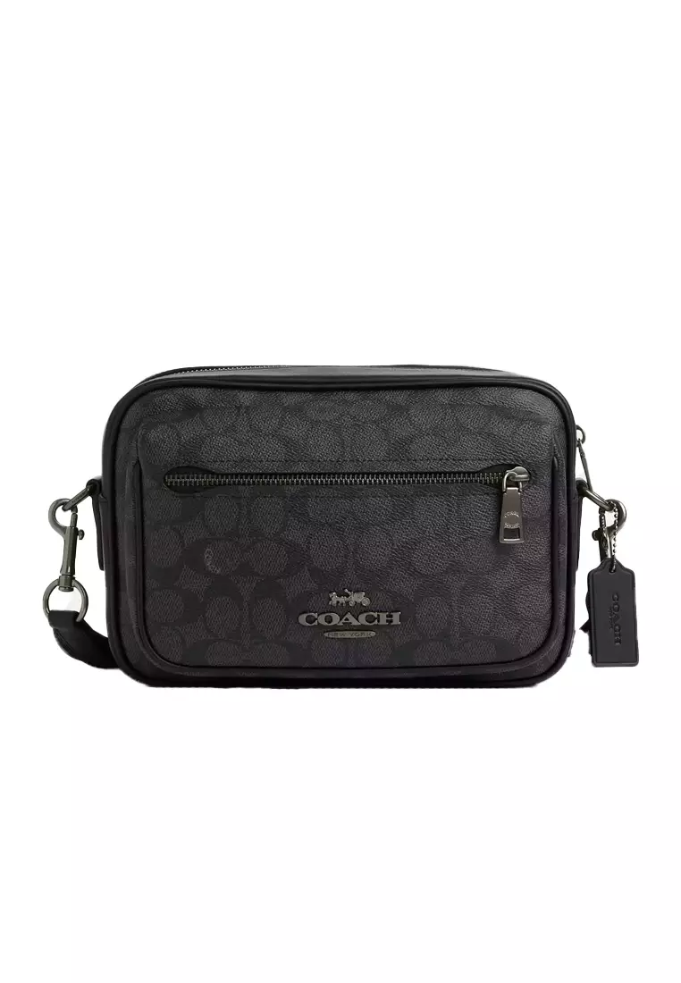 Elias Crossbody Bag In Signature Canvas CZ401