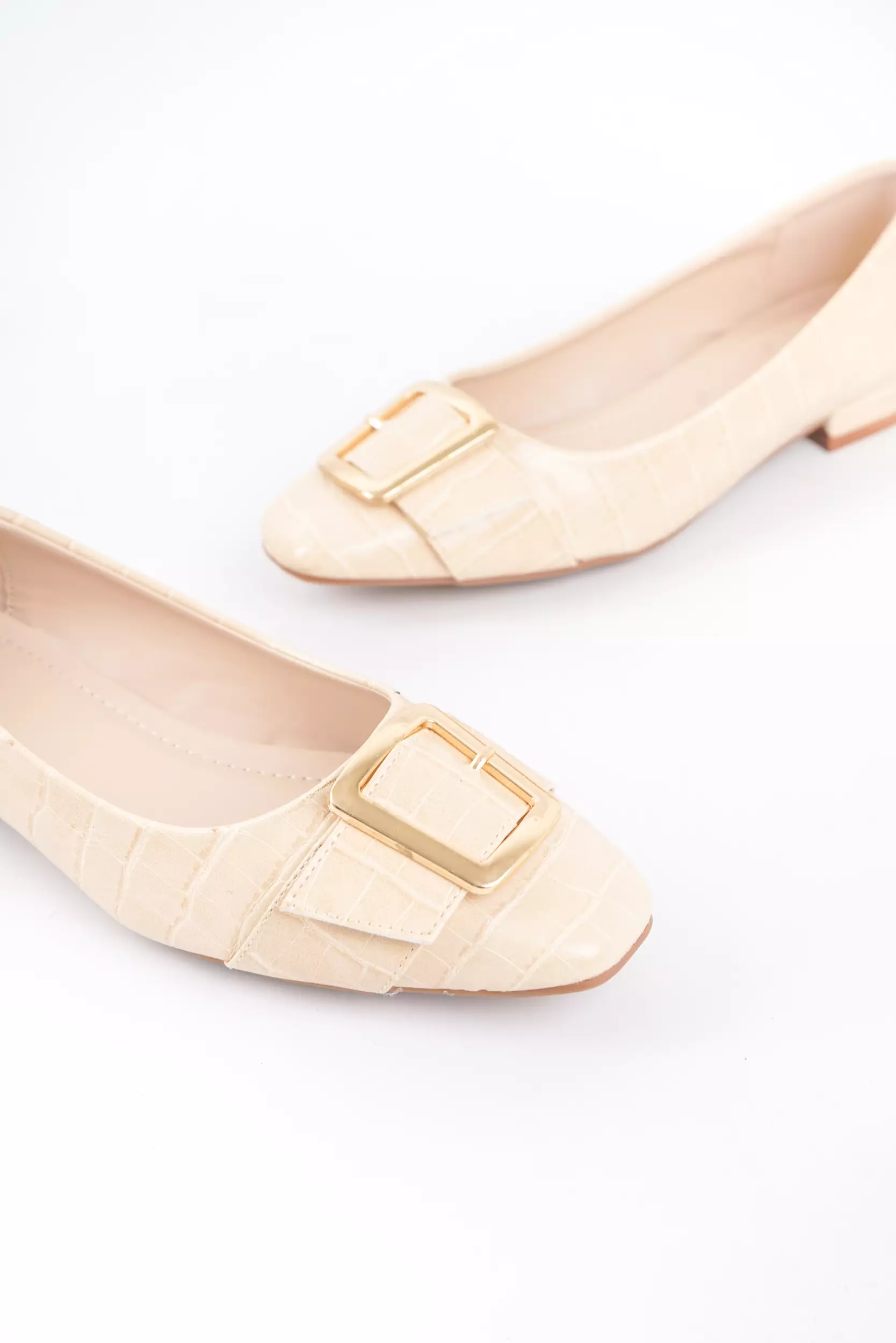 Blow BLJIHE 0011 Sella Croco Heels Sepatu Kerja Wanita 2.5 cm