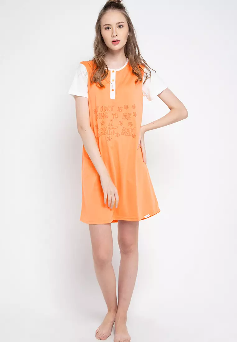 Dress  Print Great Day Sleepwear