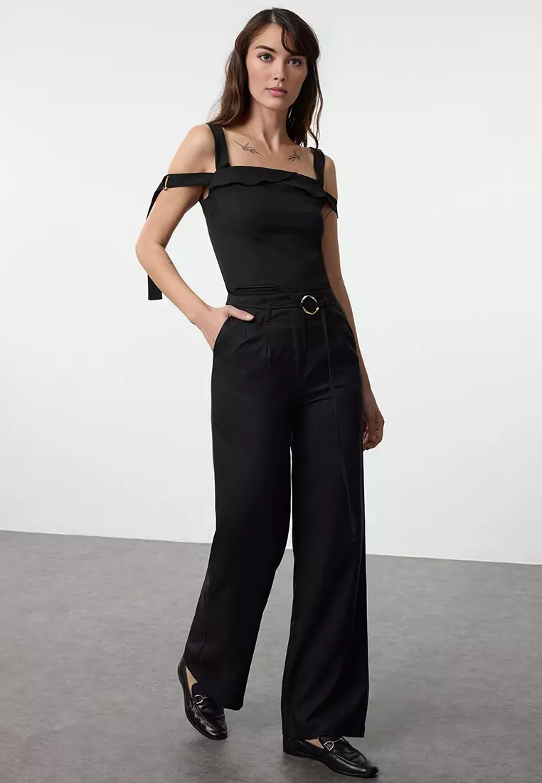 High Waist Trousers