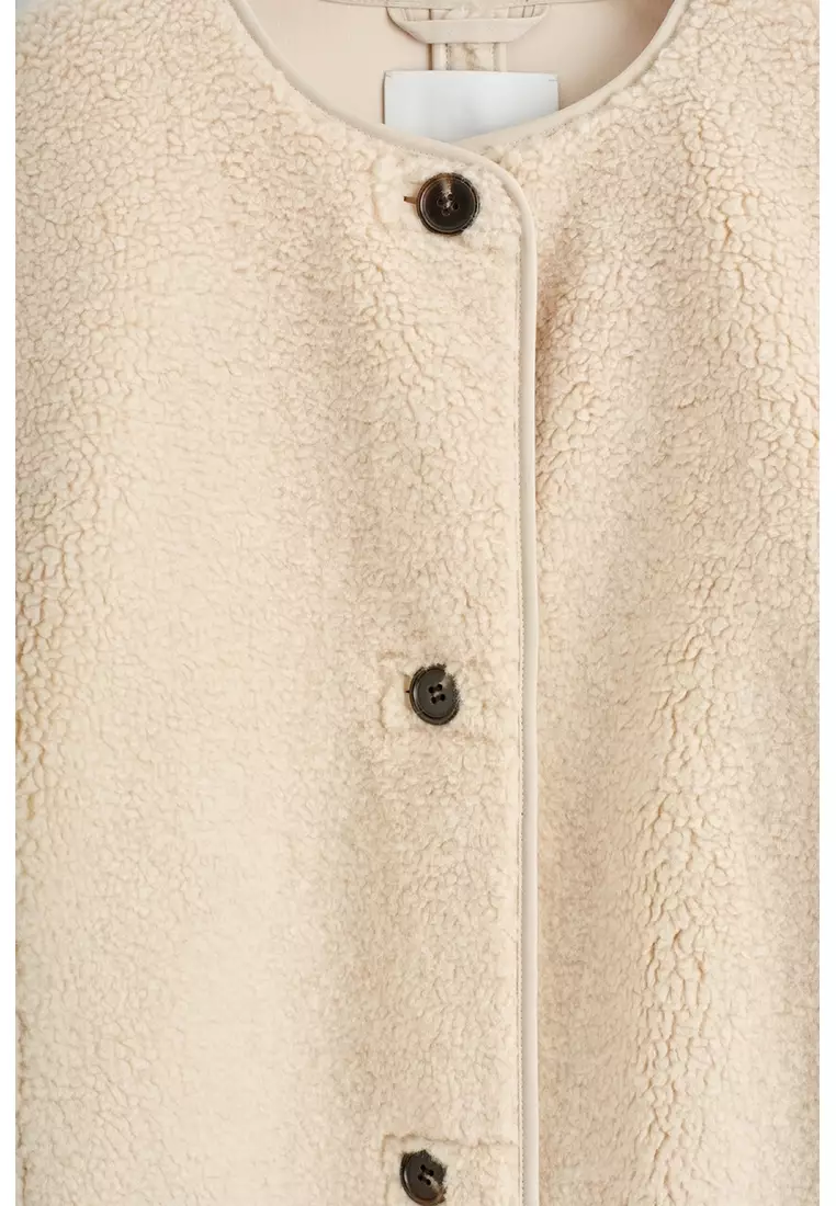 LONGLINE TEDDY JACKET
