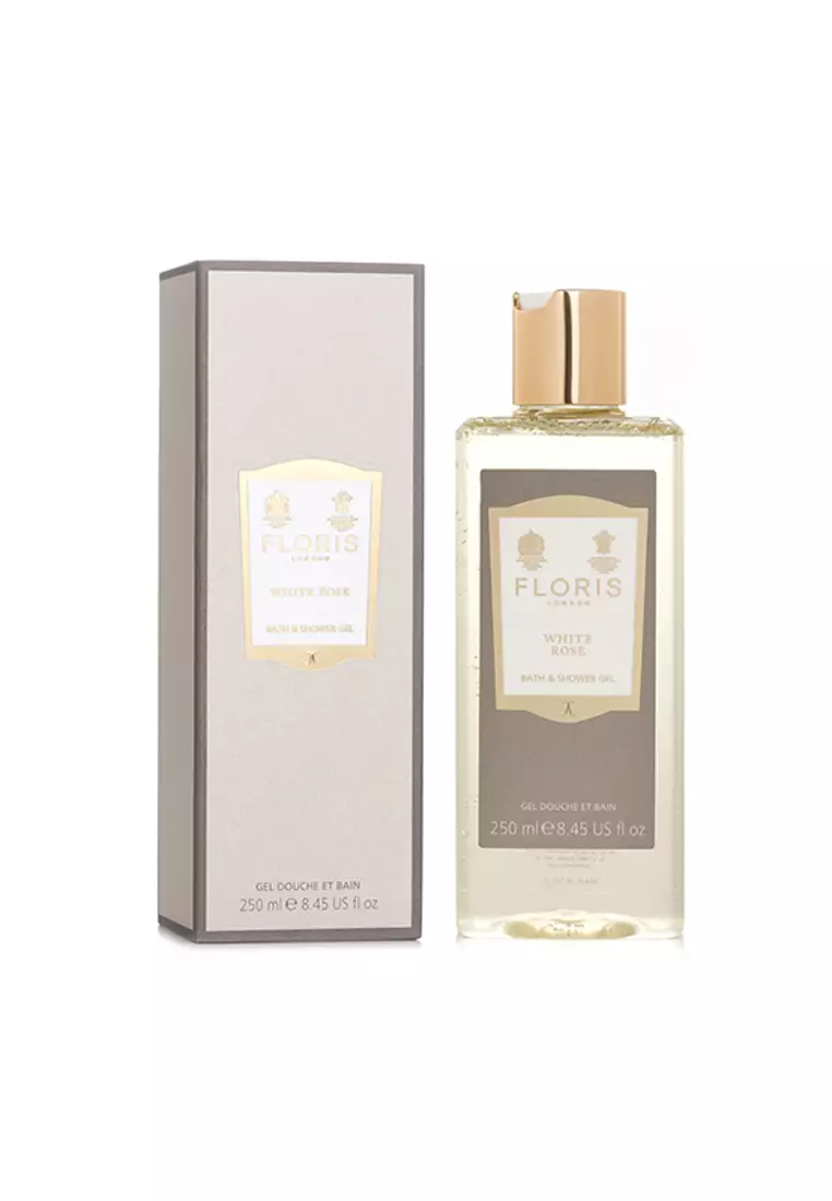 Buy Floris FLORIS White Rose Moisturising Bath Shower Gel - Main Image