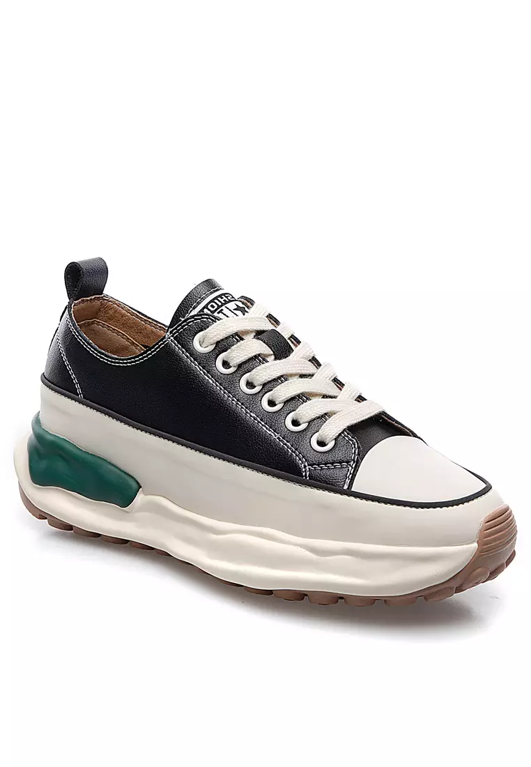 Color Matching Leather Sneakers RX2526