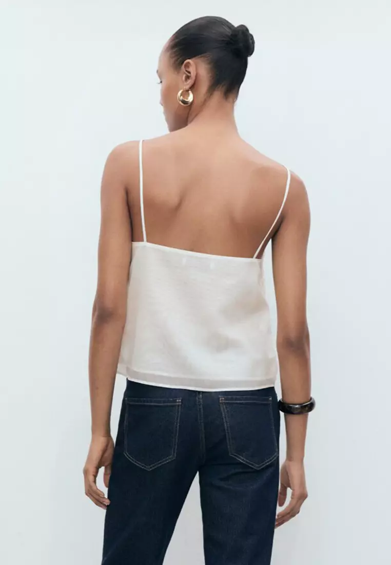 Lace Strap Top