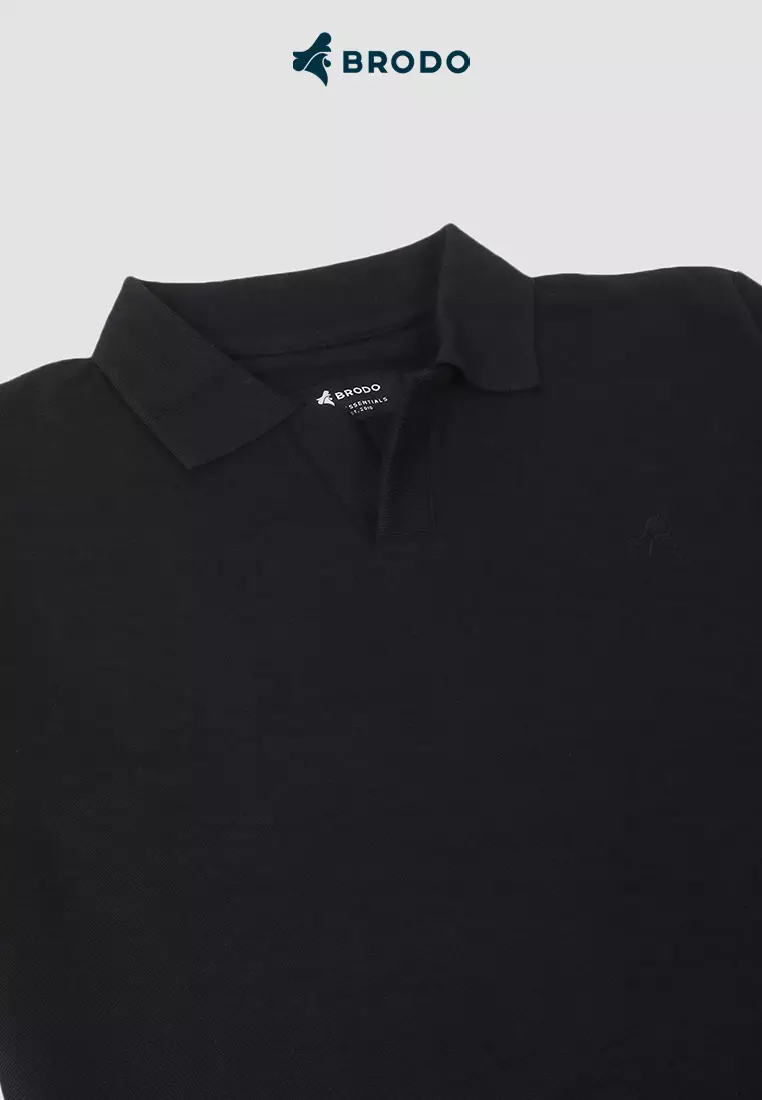 BRODO - Broshirt Short Reguler Black