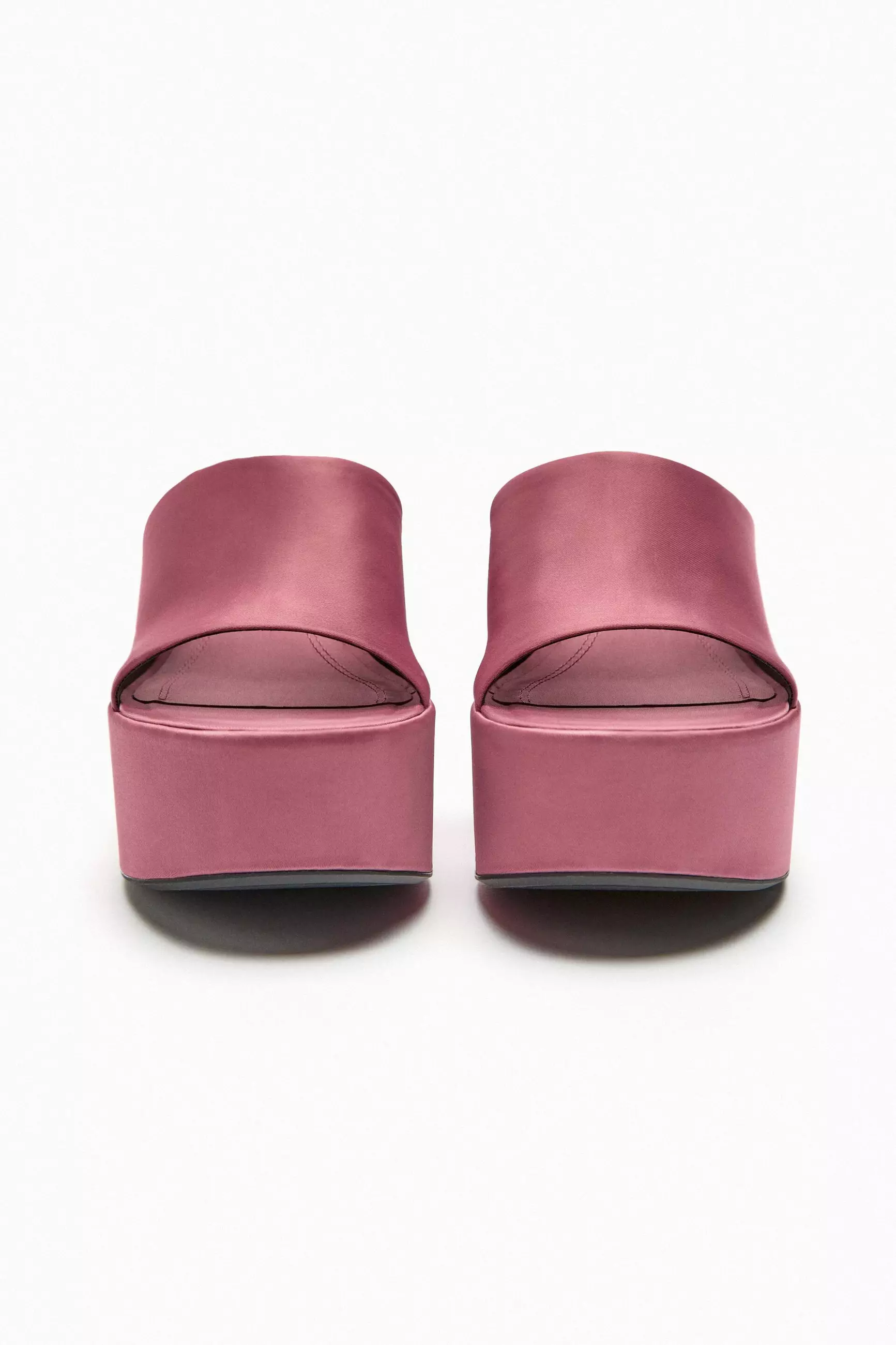 ZARA Platform Fabric Mules 2025 | Buy ZARA Online | ZALORA