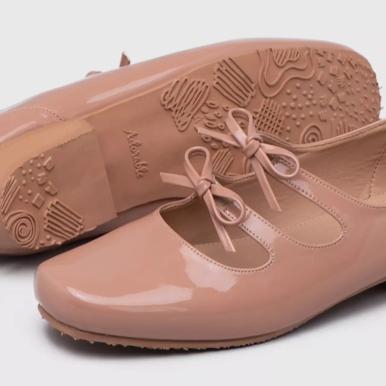 Madison Flat Shoes Patent Dew