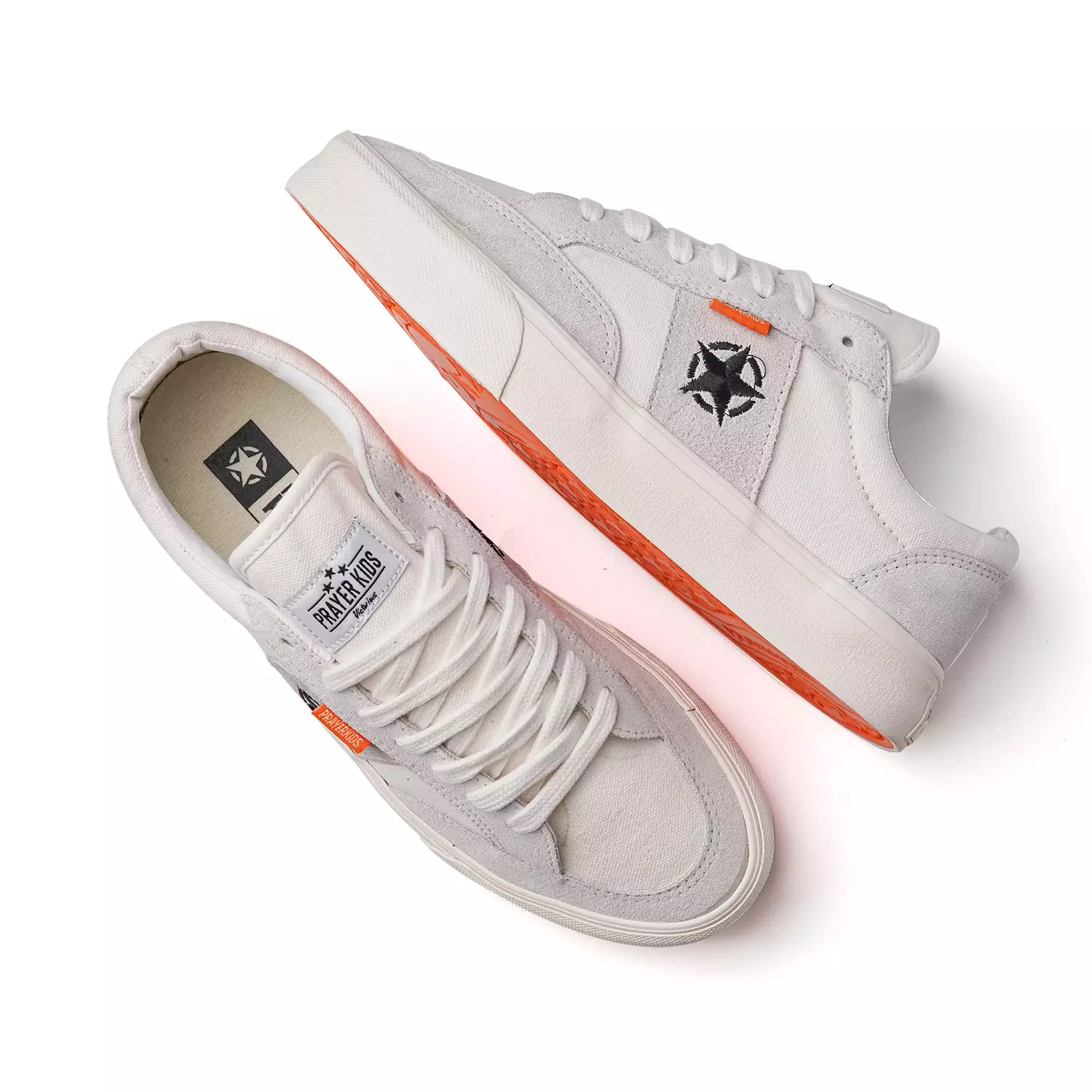 Prayerkids  Sepatu Sneakers Pria Wanita Geh Off White