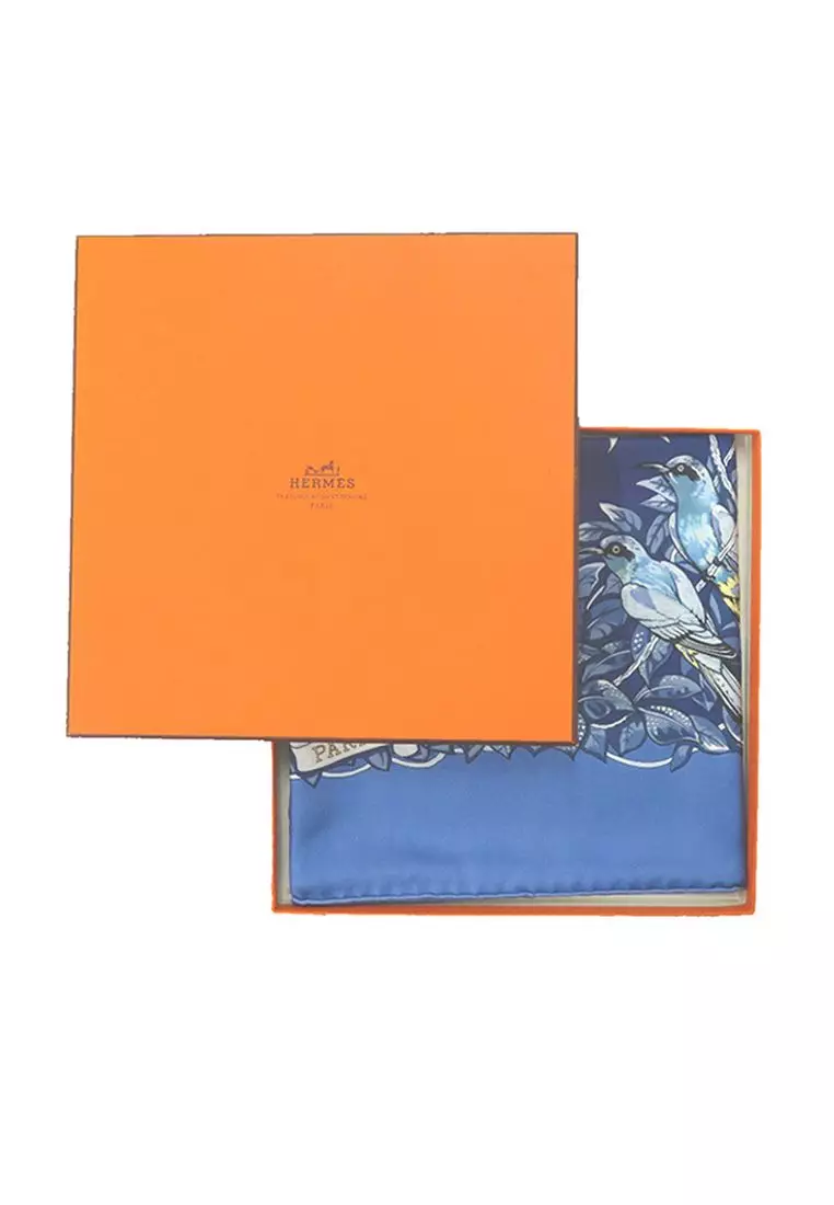 Pre-Loved Hermès Jungle Love Silk Scarf 90