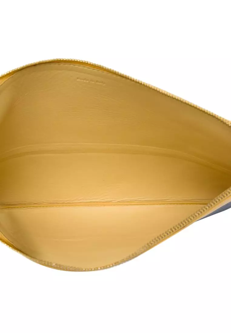 Pre-Loved Celine Bicolor Leather Solo Clutch