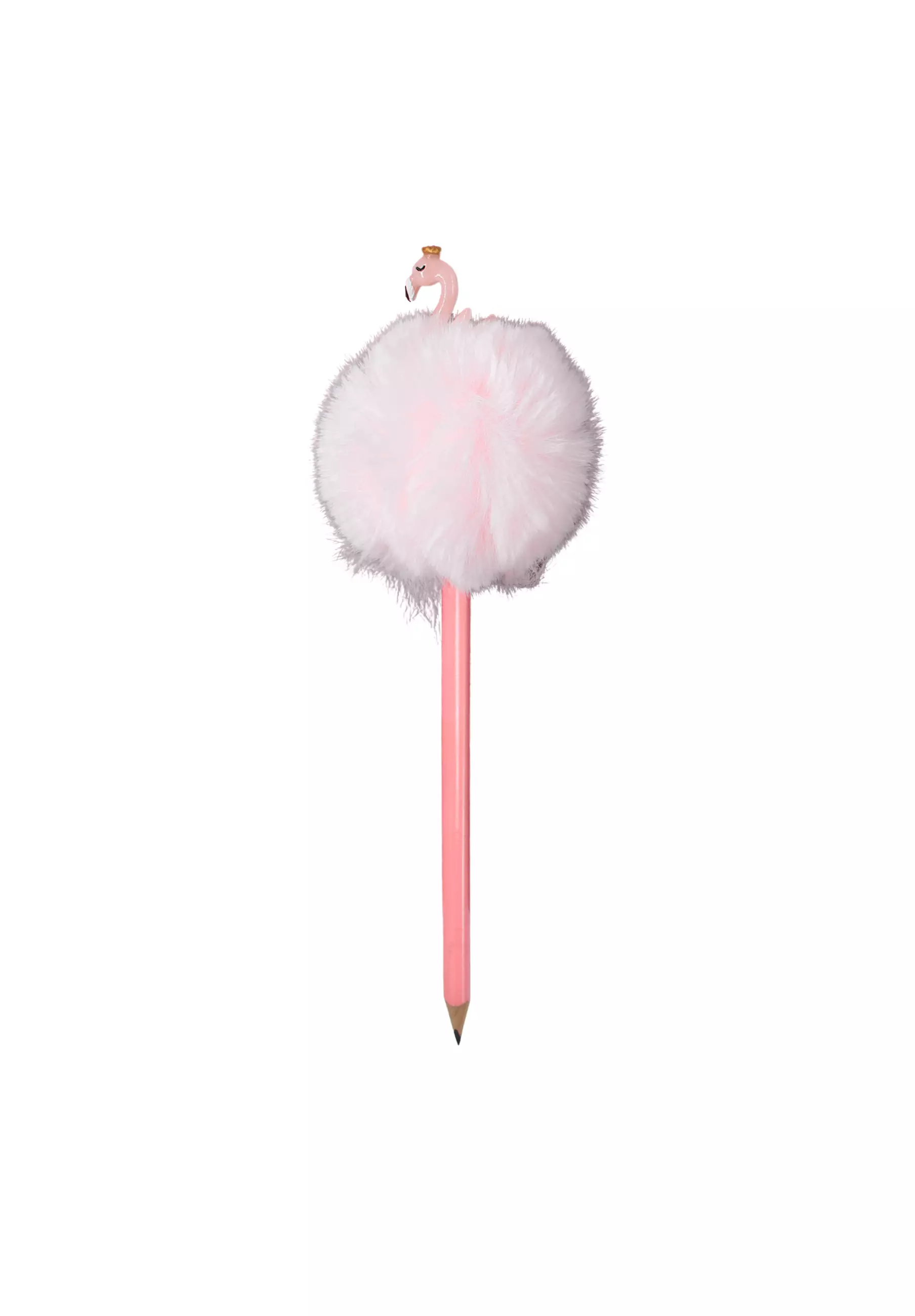 Flamingo Topper Pom-Pom Happy Junior Peach